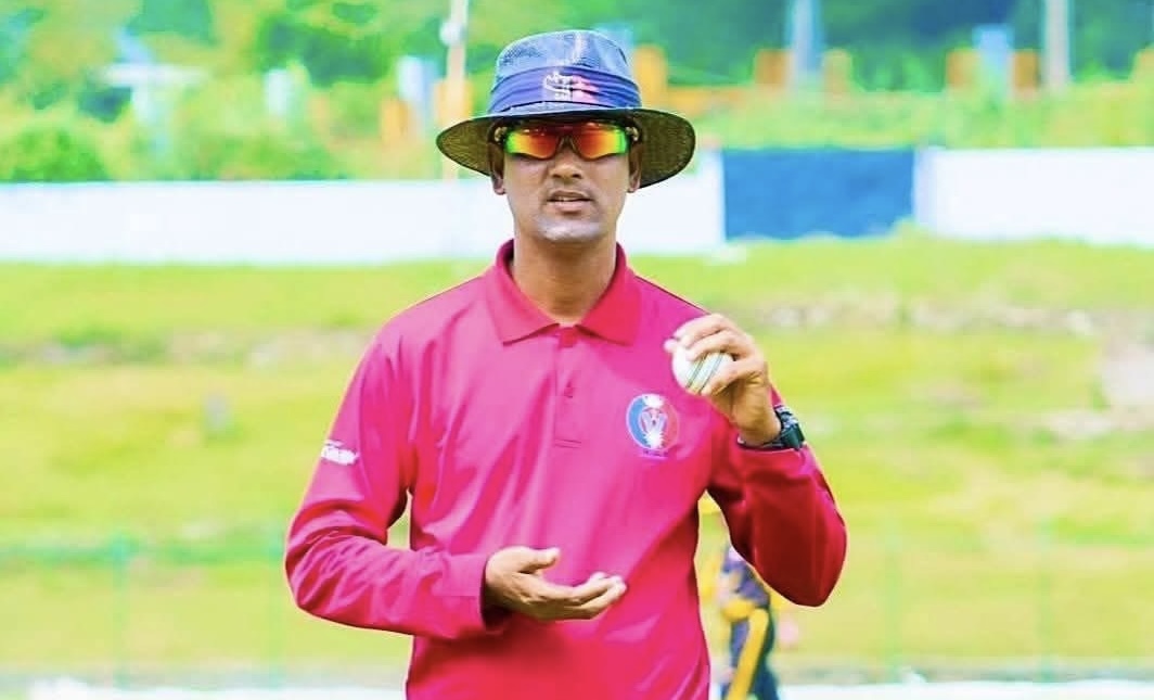 रबिन्द्र गुप्ता पाकिस्तान–अफगानिस्तान व्हिलचेयर क्रिकेट सिरिजको म्याच रेफ्री