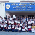 पदक विजेता योगा खेलाडी सम्मानित